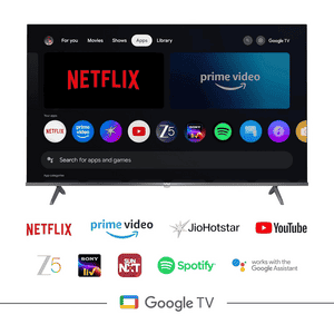 Vu GloQLED Series 4K QLED Smart Google TV | 164 Cm ( 65 Inch ) | Grey | 65GLOQLED25