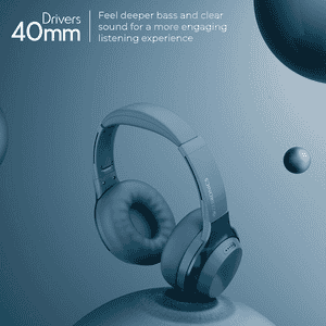 Zebronics Zeb Duke Plus ANC Wireless Headphones | Multicolour