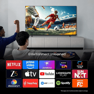 Samsung Crystal 4K Ultra HD LED Smart TV | 108 cm ( 43 inch ) | Black | UA43U8400HULXL