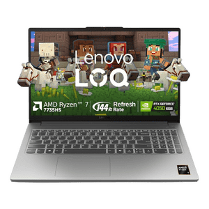 Lenovo LOQ Essential Gaming Laptop | AMD Ryzen 7 | 16GB | 512GB | Luna Grey | 83S000GLIN