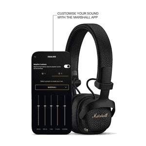Marshall Milton A.N.C Bluetooth Headphone | Black | MLTNANC BLK