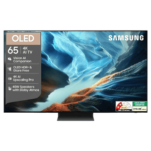 Samsung OLED 4K Samsung Vision AI Smart TV | 65 Inch | Graphite Black | QA65S90HAELXL