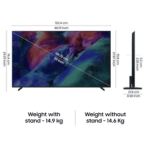 Samsung 4K Micro RGB Vision AI Smart TV | 140 cm ( 55 Inch ) | Slate Black | MRA55R85HAULXL