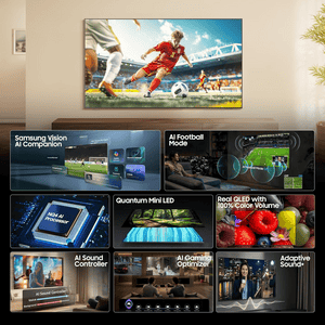Samsung Neo QLED 4K Samsung Vision AI Smart TV | 190 Cm ( 75 Inch ) | Black | QA75QN70HAULXL