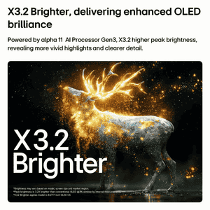 LG 4K Ultra HD Smart OLED evo TV | 195 Cm ( 77 Inch ) | 2026 Model | Black | OLED77C6PLA