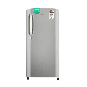 LG Single Door Refrigerator | 185 L | 3 Star | Grey | GLD1936ZAPZ