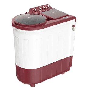 Whirlpool Ace Super Soak Semi Automatic Top Loading Washing Machine | 8 kg | 5 Star | Coral Red | ACE 8.0 SUPERSOAK XTRA