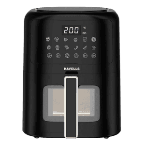 Havells Prolife Vista Digital Air Fryer | 4.2 L | 1350 W | Black