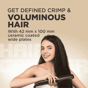Havells Hair Crimper | Black | HS4501