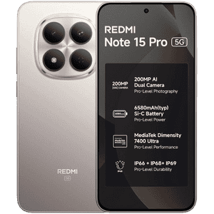 REDMI Note 15 Pro 5G | 8GB | 128GB | Silver Ash | NM