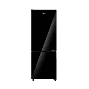 Haier  Frost Free  Bottom Mount Refrigerator | 237 L | 2 Star | Black | HRB-2872EKGA-P
