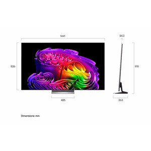 LG OLED evo AI G6 4K Smart TV | 165 Cm ( 65 Inch ) | Black | OLED65G6PLA