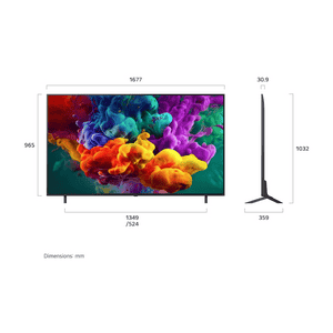 LG QNED evo AI 4K Ultra HD MiniLED Smart TV | 189 Cm ( 75 Inch ) | 2026 Model | 75QNED85BLA