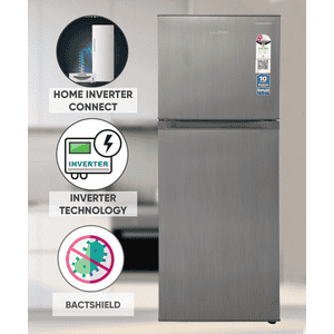 Lloyd Frost Free Double Door Refrigerator With Inverter Technology | 233 L | 2 Star | Dark Steel | GLFF262EDST1JC