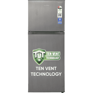 Lloyd Frost Free Double Door Refrigerator With Inverter Technology | 233 L | 2 Star | Dark Steel | GLFF262EDST1JC