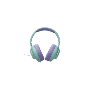 JBL Quantum 100M2 Wired Over Ear Gaming Headphone With Mic | Cyan | JBLQTUM100M2CYN