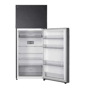 LG Frost Free Double Door Refrigerator | Smart Inverter Compressor | 398 L | 2 Star | Matte Black | GLT4026SNMC