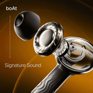 boAt Nirvana Crystl ANC TWS EarBuds | Yellow Pop