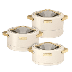 Jaypee Luxura Klass Casserole Set |  3 Piece | Multicolor