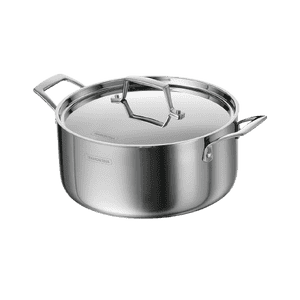 Tramontina AEION TriPly Clad With Lid Casserole  | Stainless Steel | 24 Cm