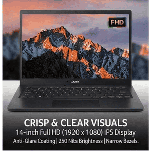 Acer TravelLite TL04-51M Bussines Laptop | Intel Core 5 120U | 8 GB | 512 GB | Windows 11 Home | Black | UN.36JSI.005