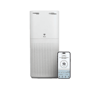 Eureka Forbes Smart 500 Surround 360 degree Air Purifier | WiFi Enabled | Sleep Mode | White
