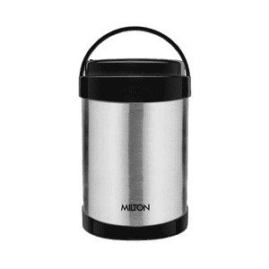 Milton Royal Tiffin 4 Lunch Box | Silver