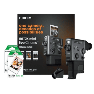 Fujifilm instax mini Evo Cinema Premium Edition Camera | Black