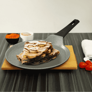 Royalford Die Cast Crepe Tawa | 25Cm | Gray | RF8589