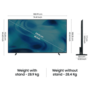 Samsung Crystal UHD 4K Samsung Vision AI Smart TV | 85 Inch | 2026 Model | Black | UA85U8300HULXL