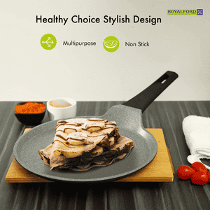 Royalford Non-Stick Die Cast Crepe Tawa | 28Cm