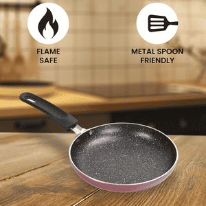 Milton Pro Cook Granito Non Induction Fry Pan | 16 Cm