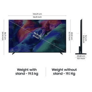 Samsung 4K Micro RGB Vision AI Smart TV | 65 Inch | 2026 Model | Titan Black | MRA65R85HAULXL