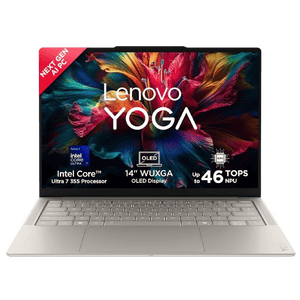 Lenovo Yoga Slim 7 Aura Edition Laptop | Intel Core Ultra 7 | 16GB | 512GB | Seashell | 83QM0048IN