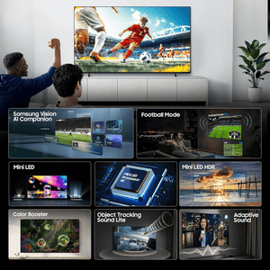 Samsung Mini LED 4K Samsung Vision AI Smart TV | 215 Cm ( 85 Inch ) | 2026 model | Titan Black | UA85M70HAULXL
