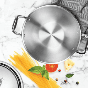 Milton Triply Deep Kadhai With Lid | 28 cm