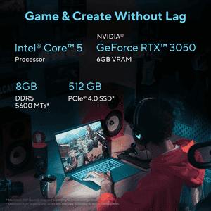 ASUS Gaming V16 Laptop | Intel Core 5 210H | 8GB | 512GB | Matte Black | V3607VJ-TK288W