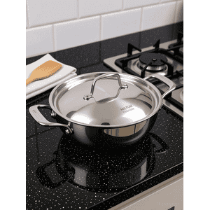 Milton Triply Deep Kadhai With Lid | 22 cm