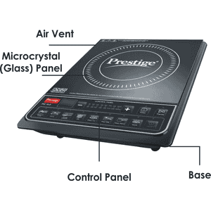 Prestige Induction 16.0 plus Cooktop | 2000 W | Black | 41949