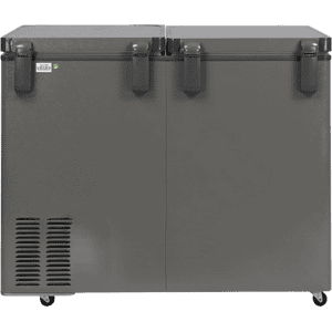 Voltas Hard Top Double Door Standard Deep Freezer | 303 L | Grey | CVF321DA5-W1-GW