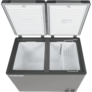 Voltas Hard Top Double Door Standard Deep Freezer | 303 L | Grey | CVF321DA5-W1-GW