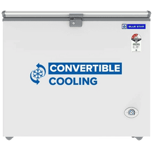 Blue Star Single Door Deep Freezer | 230 L | 3 star | White | HT3-N230