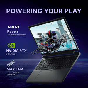 Dell Alienware 15 Gaming Laptop | AMD Ryzen 7 260 | 16 GB | 512 GB | Windows 11 Home | Black | CAN15265CTO03MINO