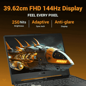 Asus TUF A15 Gaming Laptop | AMD Ryzen 7 170 | 16 GB | 512 GB | Windows 11 Home | Graphite Black | FA506NCQ-IN081WS