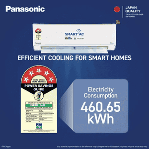 Panasonic Inverter Split AC | 8-in-1 Convertible | 1 Ton | 5 Star | White | 2026 Model | CS-EU12CKY5FM