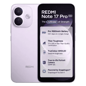 Redmi Note 17 Pro 5G | 8 GB | 128 GB | Purple Vibe
