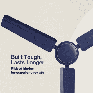 Havells REO Vaayu Ceiling Fan | 1200mm | Matt Blue