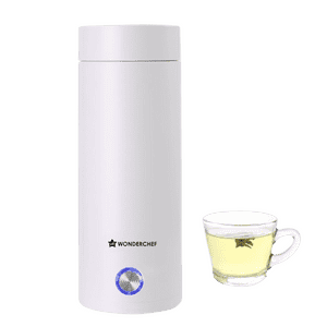 Wonderchef Crescent Travel Electric Kettle | 400ml | White