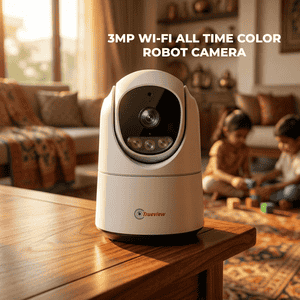 Trueview WiFi ATC Robot STQC Camera | 3MP | White | T18296S