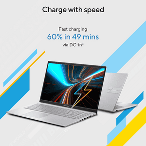 ASUS Vivobook 16 Thin and Light Laptop | AMD Ryzen 5 150 | Windows 11 Home | 16 GB | 512 GB | Cool Silver | M1605NAQ-MB095WS